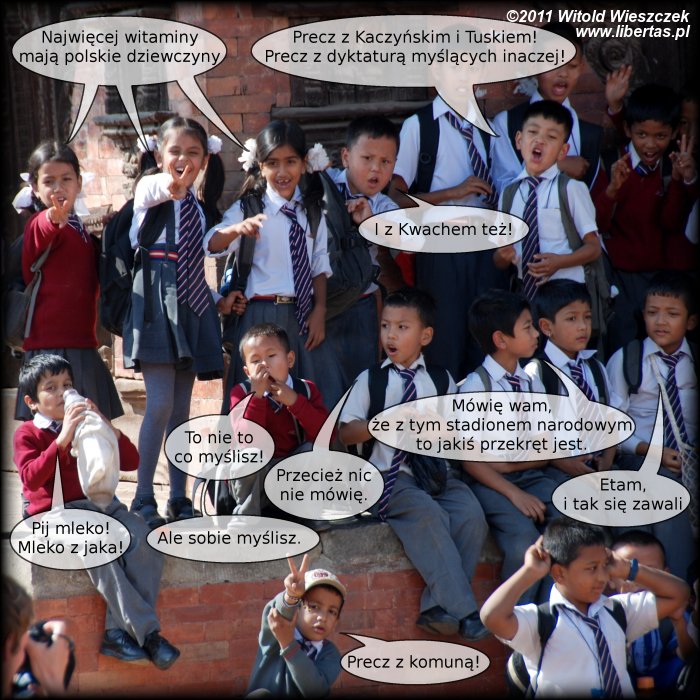 Dzieciaki z Nepalu a sprawa polska