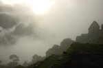 Wschód słońca na Machu Picchu
