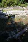 Podpora akweduktu miejskiego w Butrint (Albania)