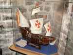 Budva - Model statku w muzeum w Cytadeli (Czarnogóra)