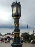 Secesyjny zegar w Ahlbeck