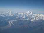 Mc Kinley widziany z samolotu (Alaska)